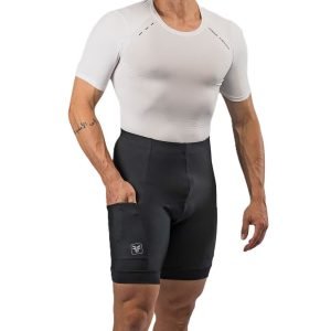 Bermuda Free Force Basic p/ Ciclismo Masculina c/ 3 Bolsos