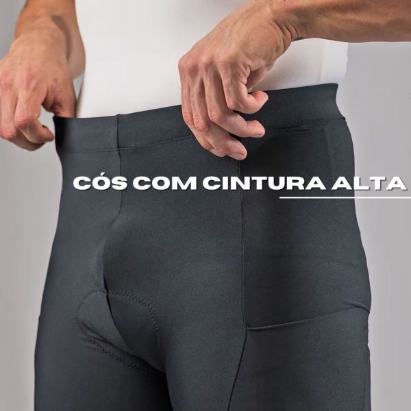 Bermuda Free Force Basic p/ Ciclismo Masculina c/ 3 Bolsos - Image 4