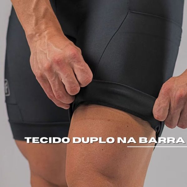 Bermuda Free Force Basic p/ Ciclismo Masculina c/ 3 Bolsos - Image 5