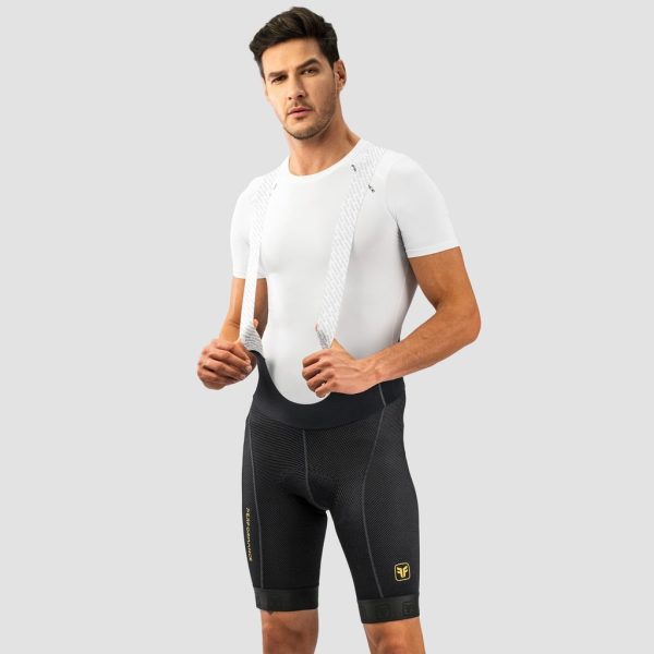Bretelle p/ Ciclismo Free Force Performance Gel masculino + Meia - Image 5