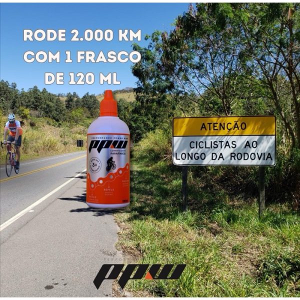 Lubrificante Parafínico PPW 120ml p/ corrente de bicicleta à base de cera - Image 4