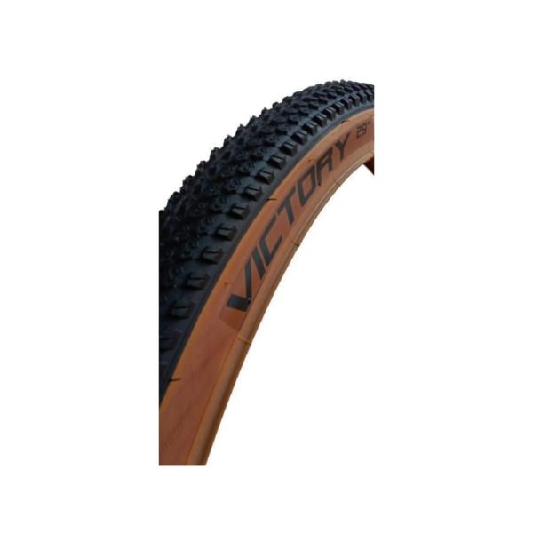 Par Pneus Bike Mtb Chaoyang Victory Banda Leve Aro 29 X 2.10 Banda Marrom
